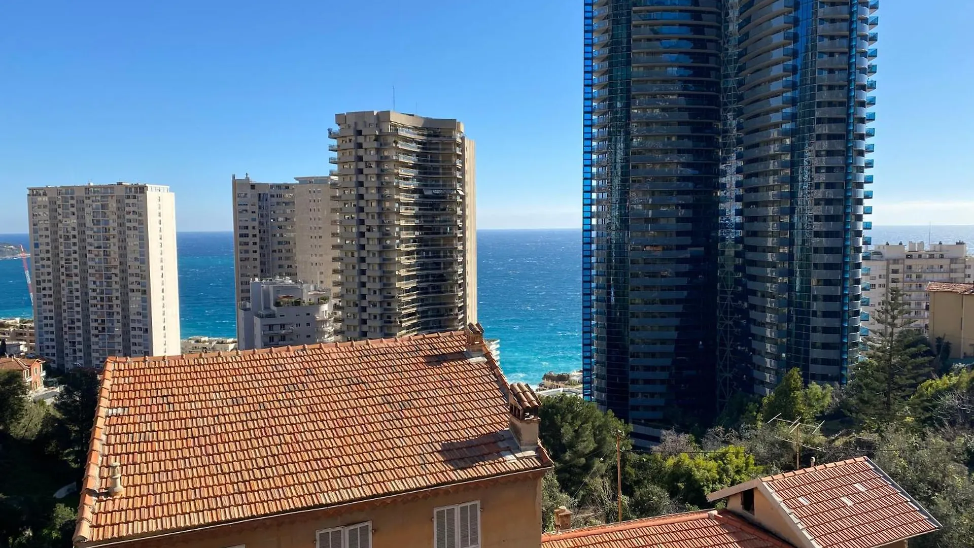 Luxurious Flat At 5 Min By Walk To Monaco, Free Parking And Sea View Apartment Beausoleil